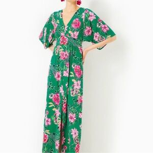Lilly Pulitzer Roselle Multi Safari Sanctuary Maxi Dress size 10 NWT